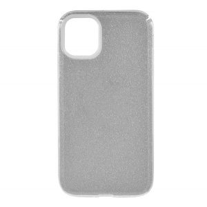 Protectie de telefon din silicon (interior din plastic, spate lucios) SILVER Apple iPhone 11 Pro