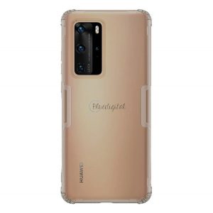 Protector de telefon din silicon NILLKIN NATURE (rezistență medie la impact, colț cu pernă de aer, 0,6 mm, ultra-subțire) GRI Huawei P40 Pro 5G