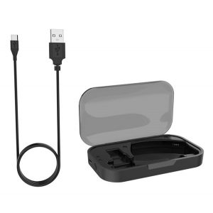 Carcasa de incarcare (5W, wireless + cablu microUSB) Plantronics Voyager Legend NEGRU