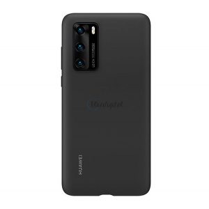 Protector de telefon din silicon HUAWEI NEGRU Huawei P40