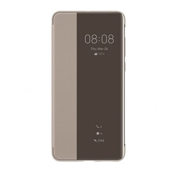 HUAWEI Husă din piele permanentă (FLIP activ, deschidere laterală, Smart View Husă) BARNA Huawei P40