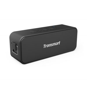 difuzor portabil bluetooth TRONSMART ELEMENT T2 PLUS (v5.0, conector tip C, ieșire AUX, rezistent la apă, 20 W) NEGRU