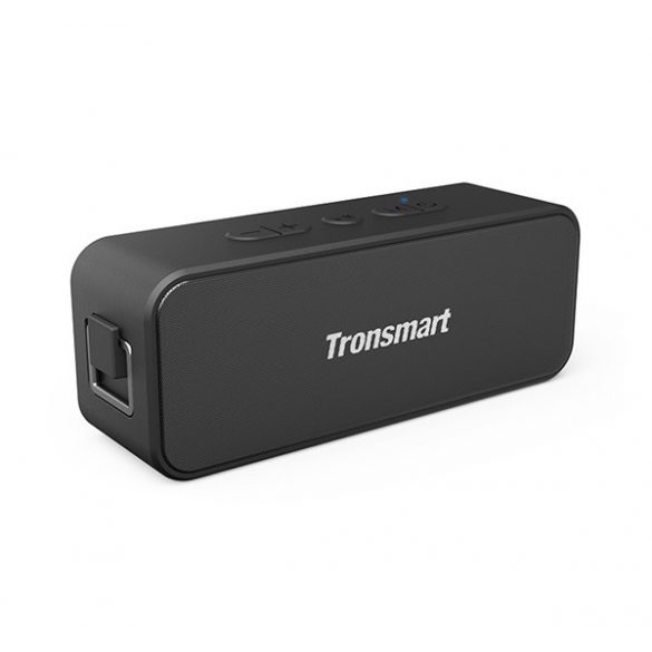 difuzor portabil bluetooth TRONSMART ELEMENT T2 PLUS (v5.0, conector tip C, ieșire AUX, rezistent la apă, 20 W) NEGRU