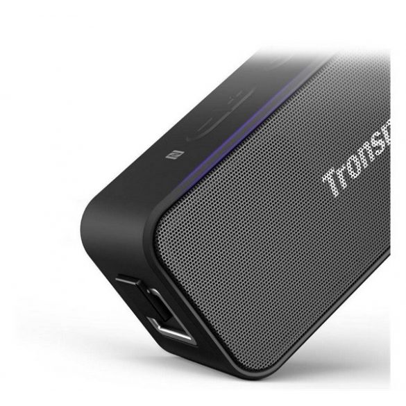 difuzor portabil bluetooth TRONSMART ELEMENT T2 PLUS (v5.0, conector tip C, ieșire AUX, rezistent la apă, 20 W) NEGRU