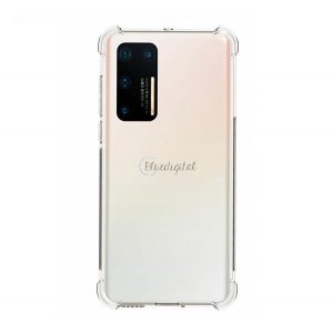 Protectie de telefon din silicon (rezistenta la impact mediu, colt cu perna de aer) TRANSPARENT Huawei P40