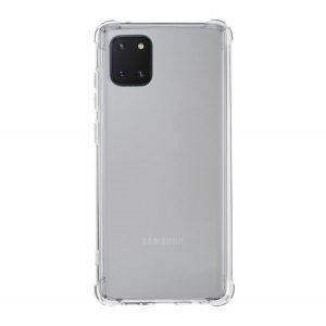 Protectie din silicon pentru telefon (rezistenta la impact mediu, colt cu perna de aer) TRANSPARENT Samsung Galaxy Note 10 Lite (SM-N770F)