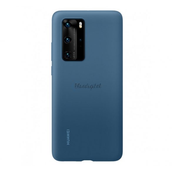 Protectie de telefon din silicon HUAWEI ALBASTRU Huawei P40 Pro 5G