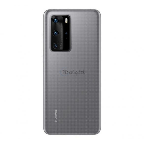 Protectie de telefon din silicon ROAR ALL DAY (ultra-subtire) TRANSPARENT Huawei P40 Pro 5G