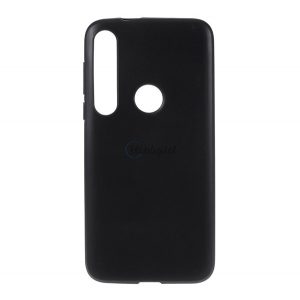 Protectie din silicon pentru telefon (mat) NEGRU Motorola Moto G8 Plus (XT2019)