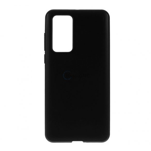 Protector de telefon din silicon (mat) NEGRU Huawei P40