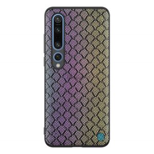 Protector de telefon din silicon NILLKIN TWINKLE (rezistenta la impact mediu, spate din plastic, ecologic, stralucitor) CULOARE Xiaomi MI 10 Pro 5G