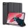 Husa DUX DUCIS DOMO in picioare, efect piele (activ, cu deschidere laterala, TRIFOLD, suport birou, suport creion, model textil) NEGRU Apple IPAD Pro 11 (2020), Apple IPAD Pro 11 (2021), Apple IPAD Pro 11 (2018) , Apple IPAD Air 2020 (Air 4), Apple 