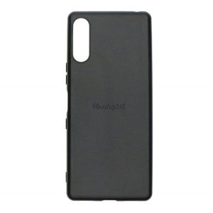 Protectie din silicon pentru telefon (mat) NEGRU Sony Xperia L4 (XQ-AD5)