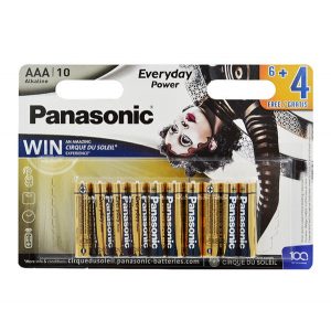 PANASONIC EVERYDAY POWER baterie cu durată de viață super lungă (AAA, LR03EPS, 1.5V, alcalină) 10pcs /pachet