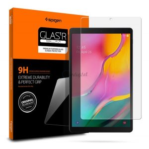 SPIGEN SLIM sticlă de protecție a ecranului (2.5D, compatibil cu carcasă, ultra-subțire, 0,2 mm, foarte rezistentă la zgârieturi, 9H) TRANSPARENT Samsung Galaxy Tab 10.1 (P7510)