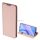 Husa DUX DUCIS SKIN PRO in picioare, efect piele (FLIP, deschidere laterala, suport card bancar, functie suport birou) ROSE GOLD Huawei Y8p