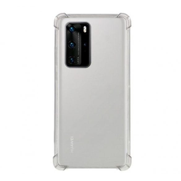 Husă silicon pentru telefon (rezistent la impact mediu, bubble heel) pentru Huawei P40 Pro 5G