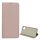 Carcasa in picioare, efect piele (FLIP, deschidere laterala, functie suport de masa) ROSE GOLD Huawei P40 Lite 4G / Nova 6 SE