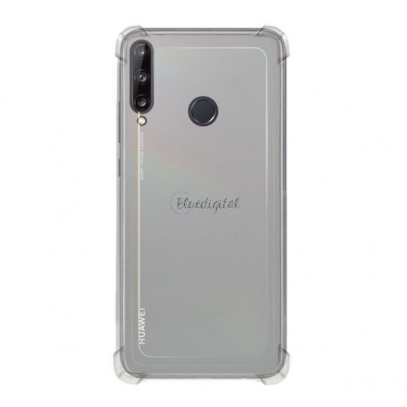 Protectie telefon din plastic ROAR JELLY ARMOR (cadru din silicon, rezistenta medie la impact, colt cu perna de aer) TRANSPARENT Huawei P40 Lite E / Y7p