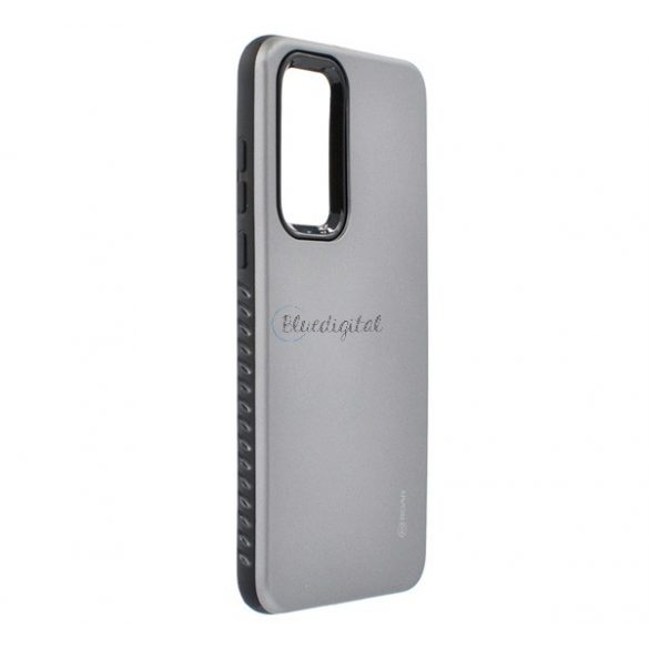 Protectie de telefon din silicon ROAR RICO ARMOUR (rezistenta la impact mediu, spate din plastic, mat) GRI Huawei P40