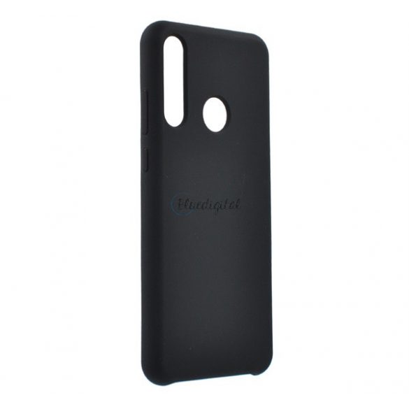 Protector de telefon din silicon (mat) NEGRU Huawei Y6p