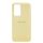 Protectie de telefon din silicon (interior din plastic, spate lucios) GOLD Huawei P40