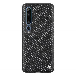 Protector de telefon din silicon NILLKIN TWINKLE (rezistență medie la impact, spate din plastic, ecologic, strălucitor) SILVER Xiaomi MI 10 Pro 5G