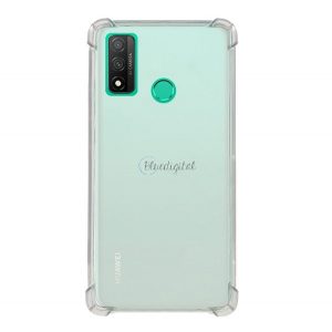 Protectie din silicon pentru telefon (rezistenta la impact mediu, colt cu perna de aer) TRANSPARENT Huawei P Smart (2020)