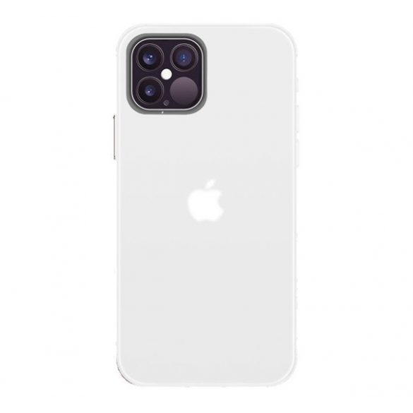 Protector de telefon din silicon (mat) TRANSPARENT Apple iPhone 12, Apple iPhone 12 Pro