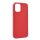 Protector de telefon din silicon (mat, ecologic) RED Apple iPhone 12 mini