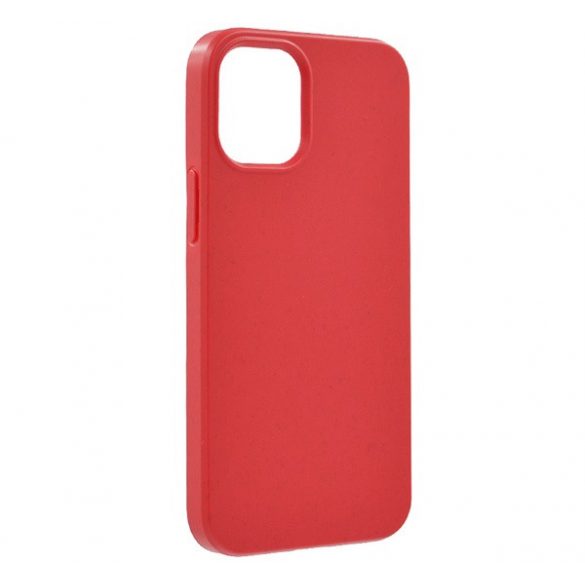 Protector de telefon din silicon (mat, ecologic) RED Apple iPhone 12 mini