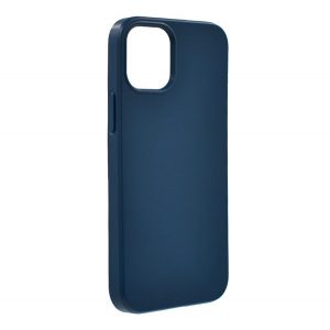 Protectie de telefon din silicon (mat, ecologic) ALBASTRU INCHIS Apple iPhone 12 mini