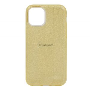 Protectie de telefon din silicon (interior din plastic, spate lucios) GOLD Apple iPhone 11 Pro