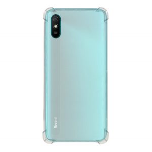 Husă silicon pentru telefon (rezistent la impact mediu, bubble heel) pentru Xiaomi Redmi 9A (Redmi 9 AT)