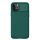 Protector de telefon din plastic NILLKIN CAMSHIELD PRO (cadru din silicon, rezistenta medie la impact, protectie camera, model in dungi) VERDE INCHIS Apple iPhone 12, Apple iPhone 12 Pro