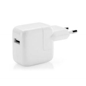 Încărcător de rețea APPLE Priză USB (12W, MC359ZM/A și succesorul MD836ZM/A) ALB