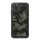 Protectie de telefon din plastic NILLKIN CAMO (efect piele, protectie camera, model teren) NEGRU Apple iPhone 12 Pro, Apple iPhone 12