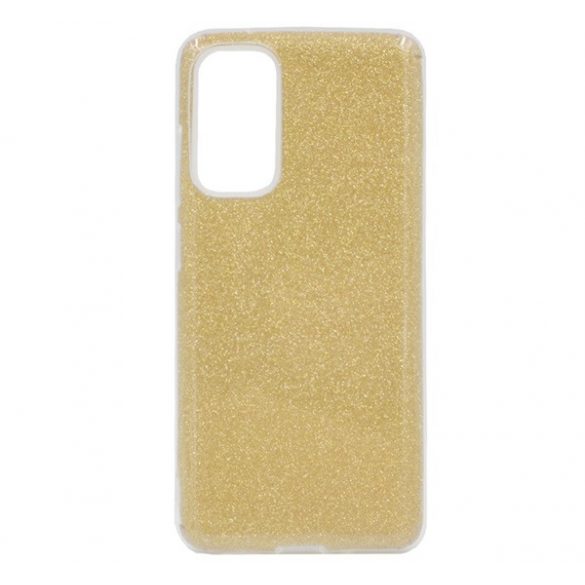 Protectie din silicon pentru telefon (interior din plastic, spate lucios) GOLD Samsung Galaxy S20 FE (SM-G780)