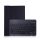 Husă stativă cu efect de piele (FLIP, tastatură bluetooth, desktop, QWERTY, engleză) negru Samsung Galaxy Tab A7 10.4 (2020) WIFI SM-T500, Samsung Galaxy Tab A7 10.4 (2020) LTE S