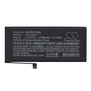 CAMERON SINO Baterie Li-Polimer (3.83V/3100mAh, compatibil Apple 616-00641) BLACK Apple iPhone 11