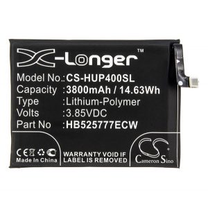 Baterie CAMERON SINO Li-Polymer (3.85V/3800mAh, compatibil cu Huawei HB525777ECW) NEGRU Huawei P40