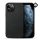 Protector de telefon din silicon (acoperire din piele naturala) NEGRU Apple iPhone 12 Pro Max