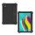 Protector de telefon din silicon Defender (rezistenta la impact, suport, fagure + curea de mana) NEGRU Samsung Galaxy Tab A7 10.4 (2020) WIFI SM-T500, Samsung Galaxy Tab A7 10.4 (2020) LTE SM-T505, Samsung Galaxy Tab A7 10.4 (2022) WIFI SM- T503