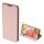 Husa DUX DUCIS SKIN PRO in picioare, efect piele (FLIP, deschidere laterala, suport card bancar, functie suport birou) ROSE GOLD Samsung Galaxy A42 5G (SM-A425F)