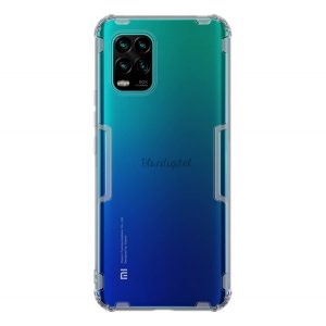 Protector de telefon din silicon NILLKIN NATURE (rezistență medie la impact, colț cu pernă de aer, 0,6 mm, ultra-subțire) GREY Xiaomi Mi 10 Lite 5G