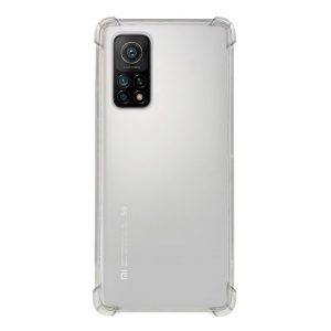 Protectie din silicon pentru telefon (rezistenta medie la impact, colt cu perna de aer) TRANSPARENT Xiaomi Mi 10T Pro 5G, Xiaomi Mi 10T 5G