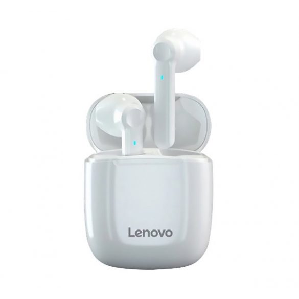 LENOVO XT89 căști bluetooth Stereo (v5.0, TWS, microfon, anulare zgomot + încărcător) ALB