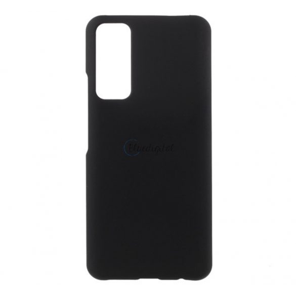 Protector de telefon din plastic (cauciucat) NEGRU Huawei P Smart (2021)