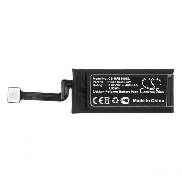 Baterie CAMERON SINO Li-Polymer (3.82V/400mAh, compatibil cu Huawei HB681636ECW) NEGRU