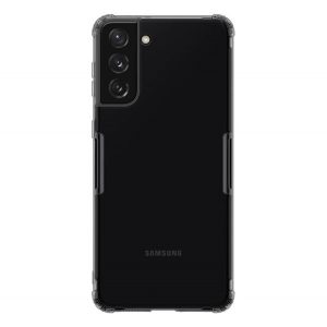 Protector de telefon din silicon NILLKIN NATURE (rezistență medie la impact, colț cu pernă de aer, 0,6 mm, ultra-subțire) GRI Samsung Galaxy S21 Plus (SM-G996) 5G